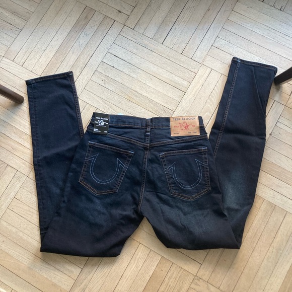 💙NWT!!💙True Religion Geno Slim Relaxed Jeans - Picture 2 of 9